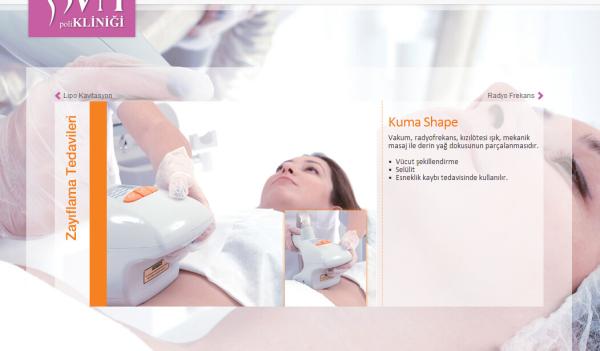 laser body sculpting liposuction therapy cellulite RF Kuma shape/ Body Cavitation Vacuum Shaping/ laser slimming