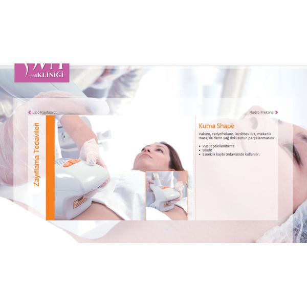 Non surgical facelift cellulite RF Kuma shape/ Body Cavitation Vacuum Shaping Machine/ laser slimming machine