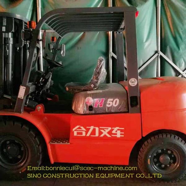5 Ton Powered Pallet Truck / Diesel Logistic Forklift Truck 3m Lifting Height Heli CPCD50