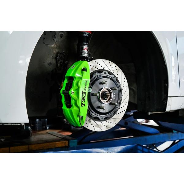 4-поршневой гоночный суппорт Hyudnai большой тормозной комплект 330*28 мм высокоуглеродистый дисковый гоночный и тормозной колодки для ELANTRA 17-дюймовый обод