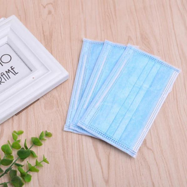 Disposable Filter Soft Mouth Cover , Anti Virus 3 Ply Protection Face Mask