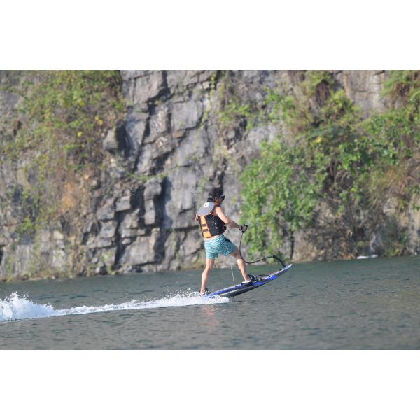 Черный 105cc Электрический серфборд Реактивные двигатели Части для океанических вод Серфборд