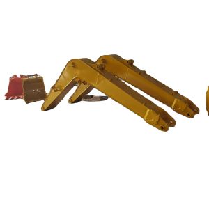 Q355B Q690 Excavator Long Reach Boom Excavator Extension Arm For Pc120 Pc200 320