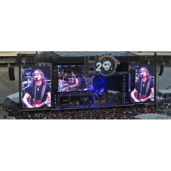 6000 Nits Outdoor Rental LED Display , P3.91 Stage Rental Backdrop Screen