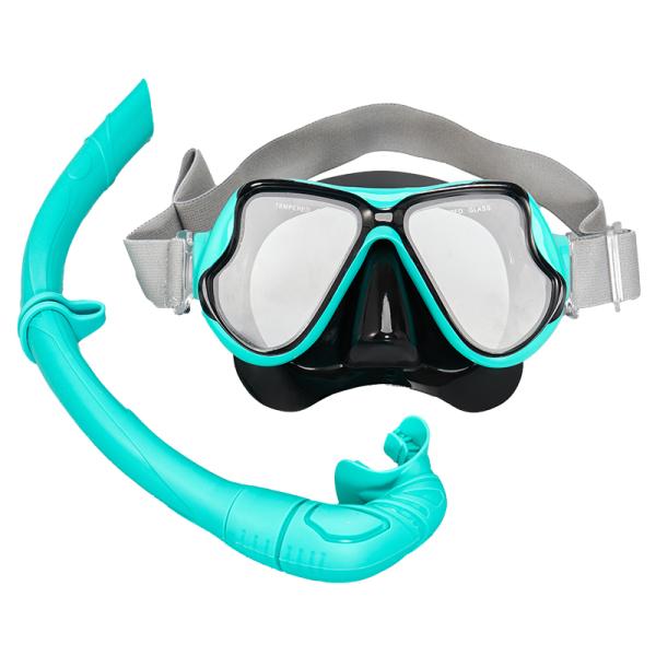 Masque anti-brouillard, équipement de plongée professionnel, ensemble de plongée à sec, vue panoramique, offrent aux clients une expérience d'achat satisfaisante.