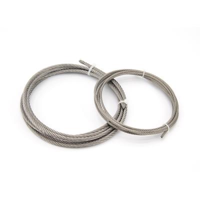 Corrosion Resistant 304/316 Stainless Steel Wire Rope With Excellent Fatigue Resistance For Long Term Use