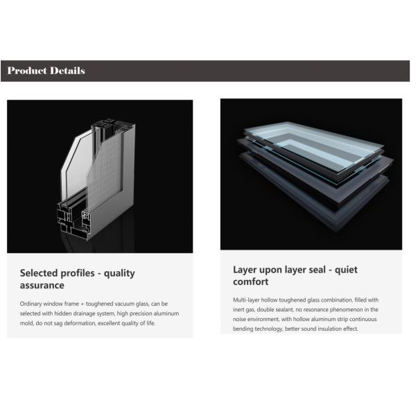 ODM Patio Black Aluminium Frame Glass Door With Grids One Side Fixed Or Swing