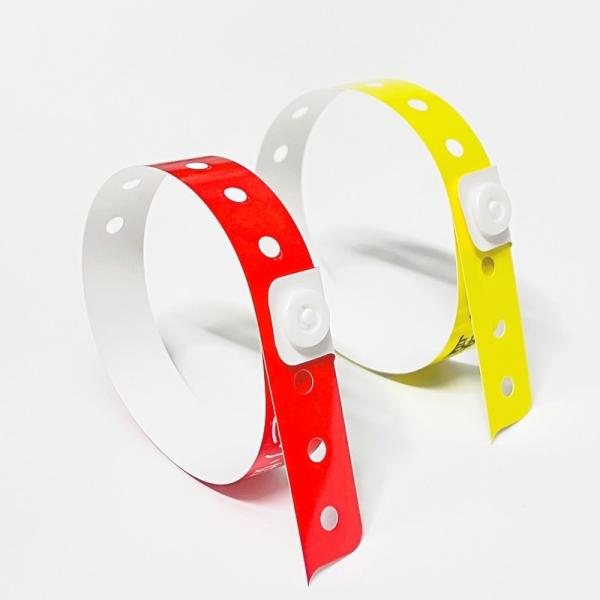 Customized Logo Vinyl PVC Wristbands L Shape One layer PVC Colorful wristband Bands For Promotion And Gift Items