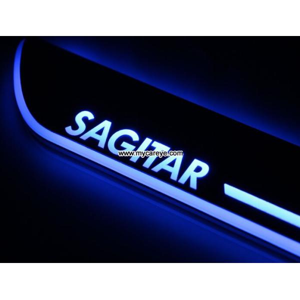 Volkswagen Sagitar car welcome light led Moving Door sill Scuff Pedal Lights