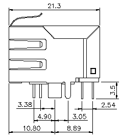 J00-0213NL	/ LPJ0011ABNL 10/100Base-T Ethernet I/O Connector Rj-45 Jack Female