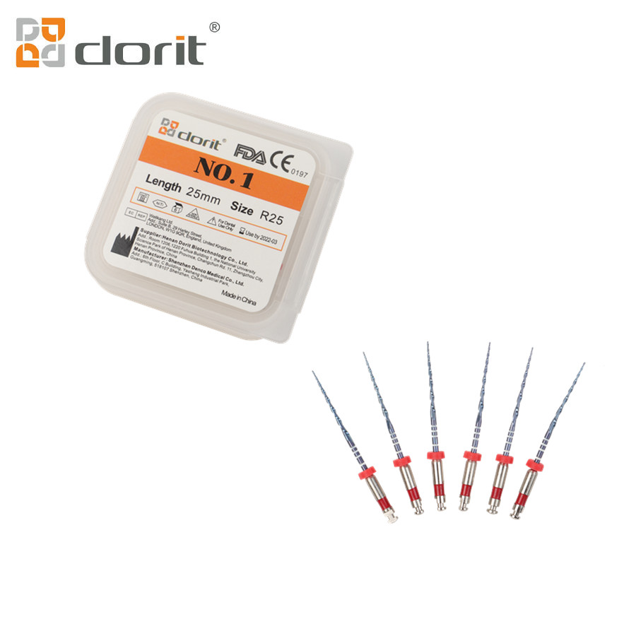 Dorit Возвратно-поступательное эндо система Thermol VDW Reciproc синего накала файлов Эндоdontic