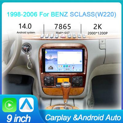 9Inch ABS Material Car Android Stereo Radio Screen System for BENZ SCLASS(W220) CE/FCC/ROHS Certified