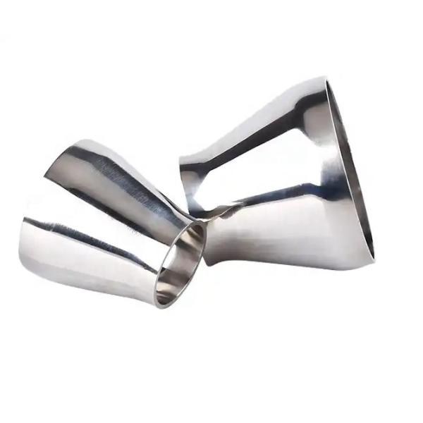 Stainless Steel Forged 3A DIN Reducing Sanitary Mirror Welded Reducer 304 316 Transition