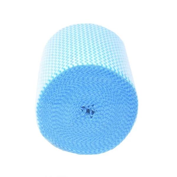 Кухонный шпунлайс нетканые юмбо рулоны одноразовые чистящие ткани