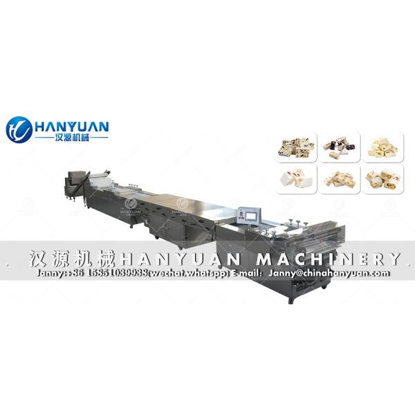 PLC Control Nougat Bar Production Line Protein Bar Manufacturing Equipment