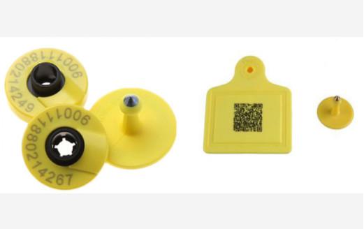 Passive LF HF Air RFID Animal Ear Tag UHF Cattle Tags ISO15693