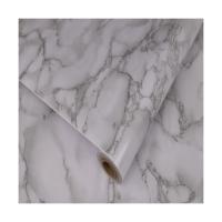 60cm Width PVC Vinyl Marble Renovation Waterproof Self-Adhesive Wallpaper Sticker for Living Kitchen Room Furniture Film