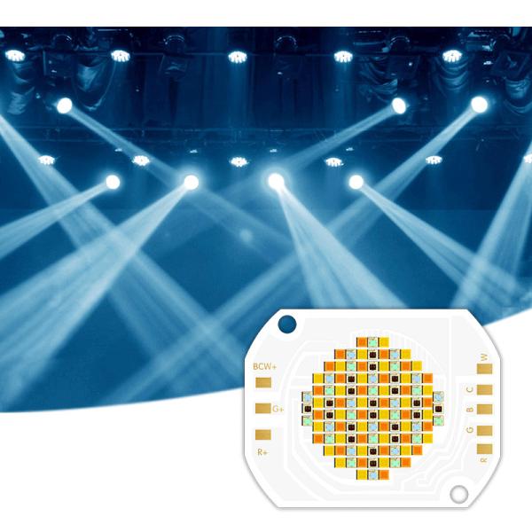 Última tecnologia Ncsp Led Cob 350w Rgbcw 3545 Ra95 620nm/460nm/520nm/2700k/6500k Rgbcw Led Chip Com Melhor Preço