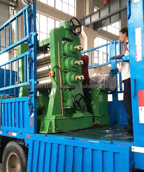 250×720mm Three Roll Rubber Calendering Machine For Rubber Sheet