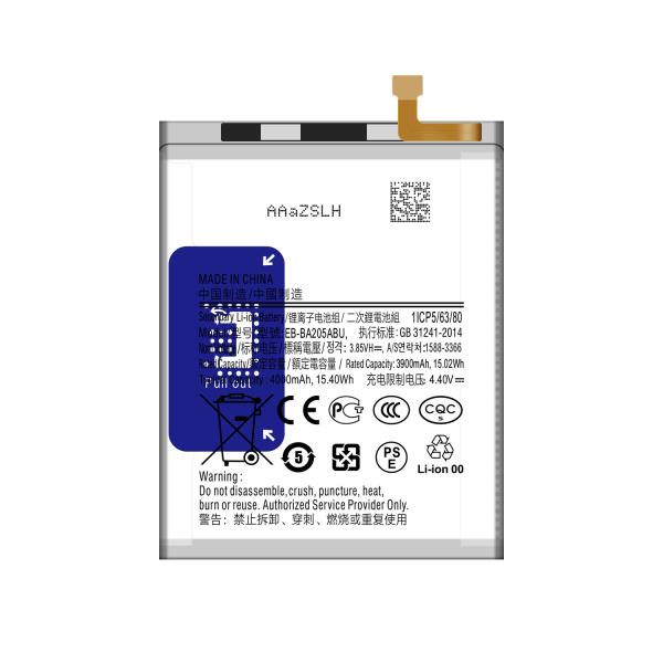 Samsung EB-BA205ABU Rechargeable Batteries Lithium Mobile Cell Phone Battery Production