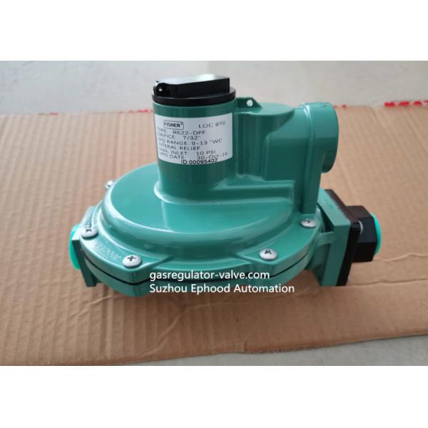 R622-DFF LPG Fisher Gas Regulator For Welding And Cutting Industry