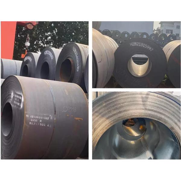 ST37 ST52 Hot Dipped Galvanized Steel Coils A36 Hot Rolled Mild Steel