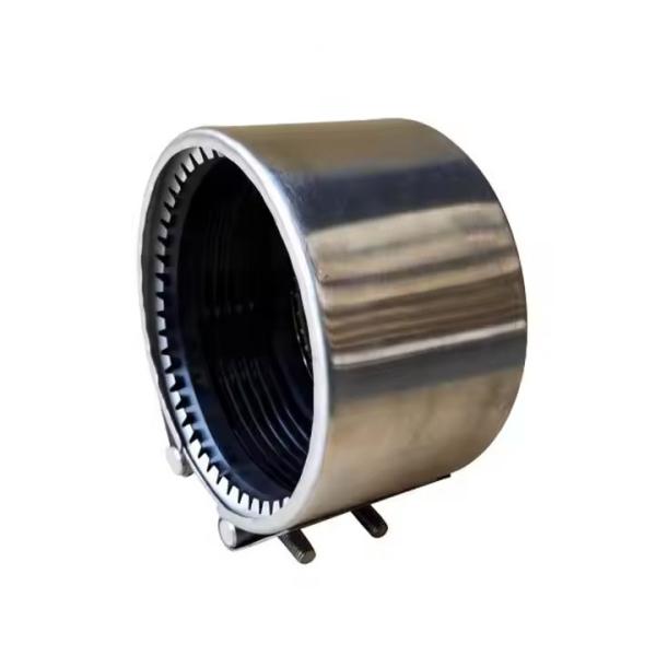 SS316 Stainless Steel Oil Grinder HDPE Pipe Repair Clamp Customized For Large Diameter Pipe