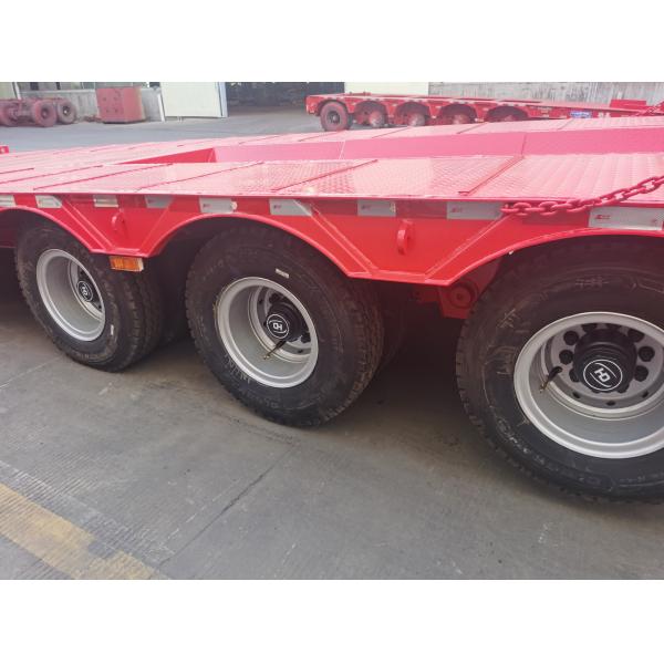 40ft Semi Truck Flatbed Trailer Low Bed Tractor Trailer