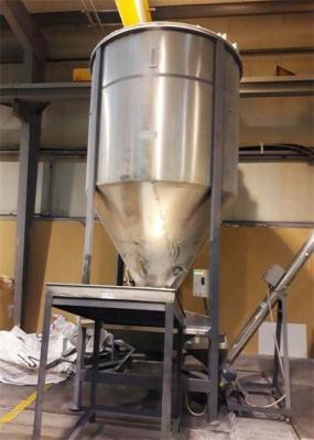 Manual / Automatic Vertical Plastic Pellet Mixer Blender Machine OVM-5000