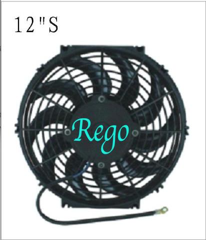 304mm 12V High Cfm Universal Electric Radiator Fans For BMW / Mercedes Benz