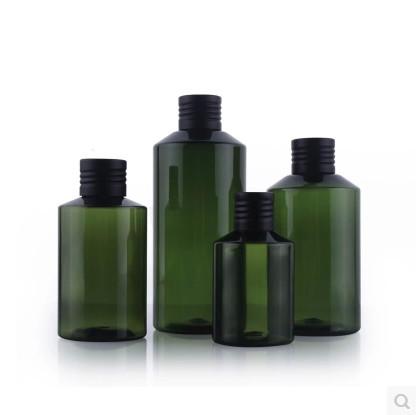 Garrafa mal ventilada 15ml 30ml 50ml Amber Brown da bomba do pulverizador cosmético plástico do ANIMAL DE ESTIMAÇÃO