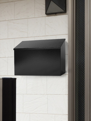 Почтовые ящики Таунхаус Вертикальная стенка почтовый ящик с добавленным замком и оцинкованной сталью