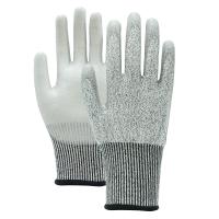 Custom Logo PU Safety Gloves Cut Protection Industrial Work Gloves Anti Cut