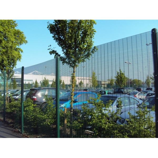 Anti Cut Heavy Duty 358 Rigid Mesh Anti Climb Fencing For School Security