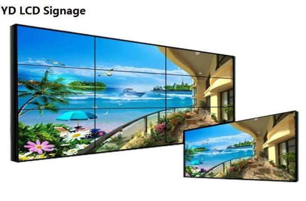 Alta resolução video da parede 1920x1080 do LCD da moldura magro do contraste alto 55 polegadas