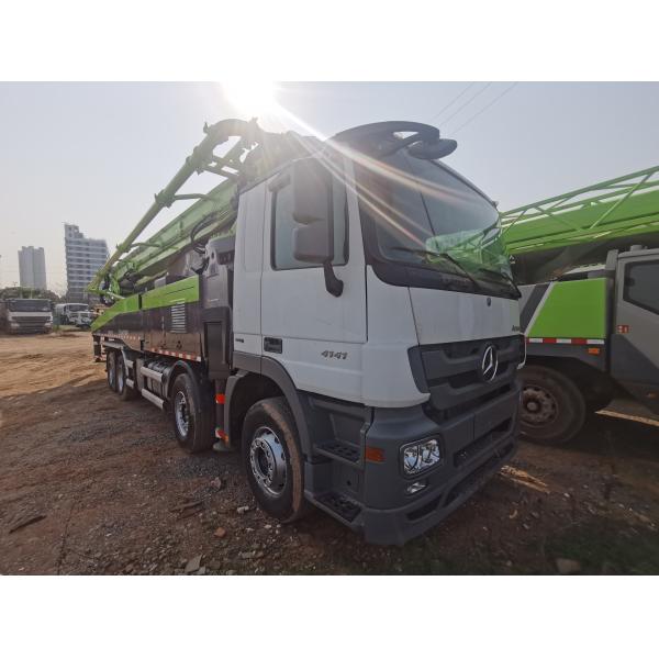 Zoomlion 56 Meters Concrete Pump Truck Mercedes Benz Used Pump Trucks 2018