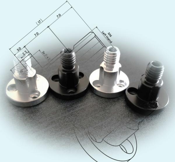 M6 Aluminum Dome Head Nuts Cap For Drone UAV FPV
