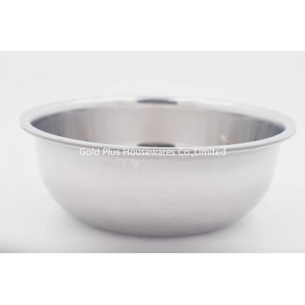 24cm China suppliers stainless steel restaurant food serving tray laser print Wash Basin