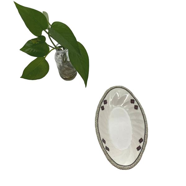 Non Toxic Melamine Soup Plate Safety 7.5