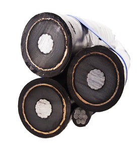 Medium Voltage Aerial Bundled Cable ABC Cable 6.35/11kV Screened MV ABC Cable to IEC 60502