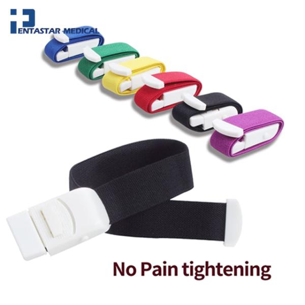 6-Pack Tourniquet Elastic First Aid Quick Release Medical Sport Emergency Buckle Band