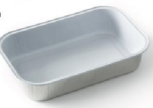 IN-FLIGHT ALUMINUM CASSEROLE, EASY TO REHEAT, FOOD GRADE AND SAFE, OEM