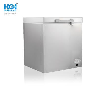 Fast Cooling 150L Solar Power Freezer Chest 37.5kg R134a energy conservation