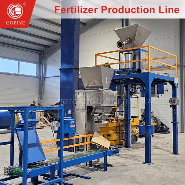 Fully Automatic Ssp Fertilizer Production Plant For Granulating Machine