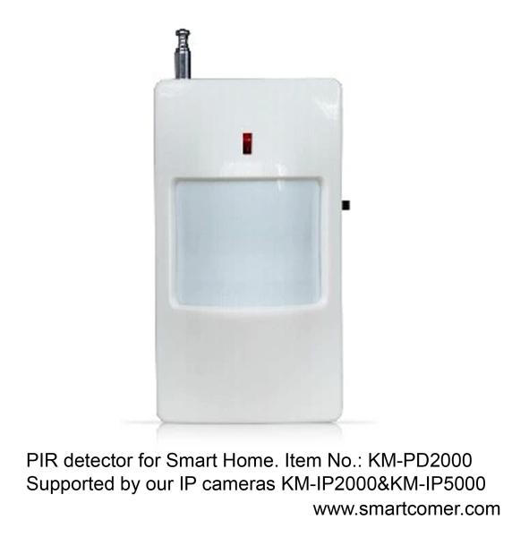 support internet camera home security system 433MHz passive infrared sensor for household