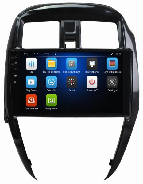 Ouchuangbo car radio digital screen android 8.1 for New Nissan Sunny with Bluetooth USB SWC wifi gps navigation