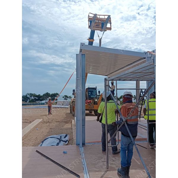 Prefab Collapsible Foldable Modular Homes Mining Site Accommodation Housing