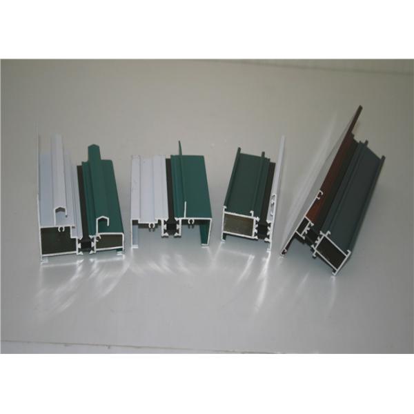 Wood Grain Transfer 0.7mm  Sound Insulation T5 6061 Aluminum Profile