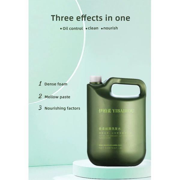 Shampoo et après-shampooing sans sulfate 4L, grand format, expert du cuir chevelu, soulagement des pellicules