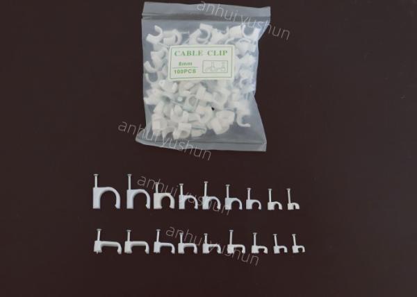 Customized 10mm Nail Clips For Coax Cable
